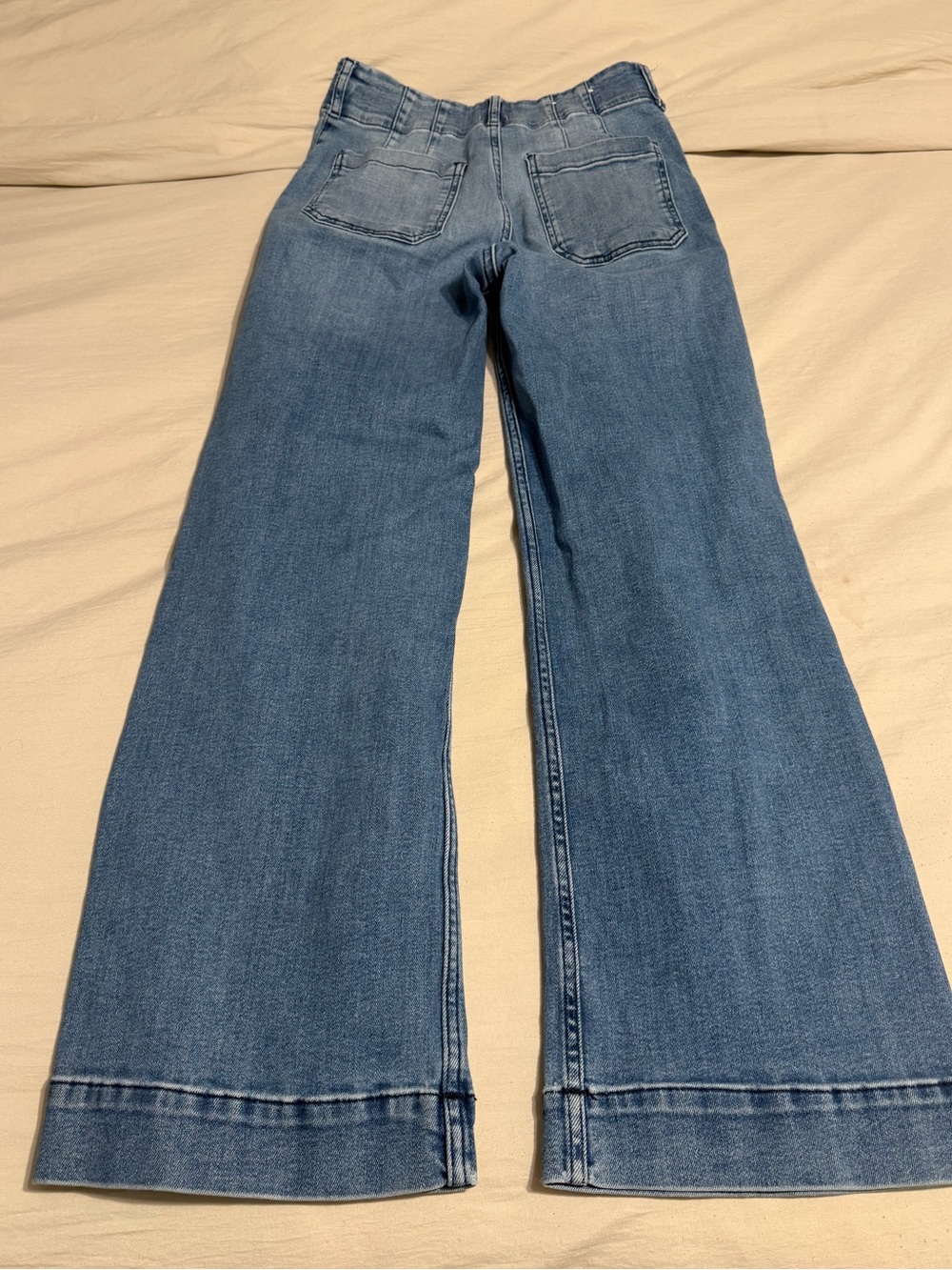 THE COLETTE FULL-LENGTH WIDE-LEG JEANS BY MAEVE Size 26 - Picture 4 of 4